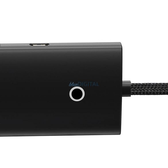 Adaptor HUB 4 porturi USB-C Baseus OS-Lite 25cm (negru)