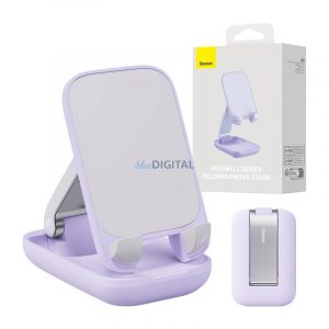 Suport pentru telefon pliabil Baseus (violet)