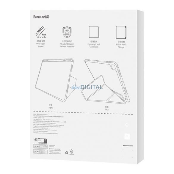 Husă de protecție Baseus Minimalist iPad Pro 12.9" 2020/2021/2022 (negru)