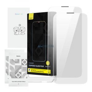 Sticlă călită Baseus Corning iPhone 13 Pro Max / 14 Plus filtru de praf încorporat