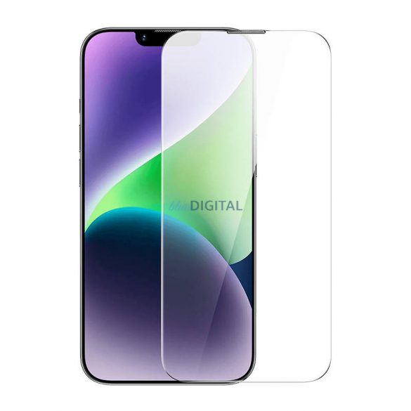 Sticlă călită Baseus Corning iPhone 13 Pro Max / 14 Plus filtru de praf încorporat