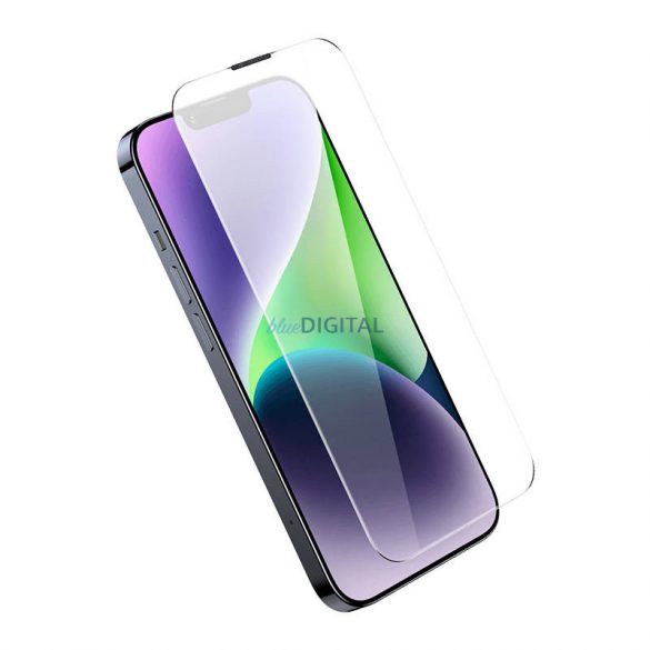 Sticlă călită Baseus Corning iPhone 13 Pro Max / 14 Plus filtru de praf încorporat