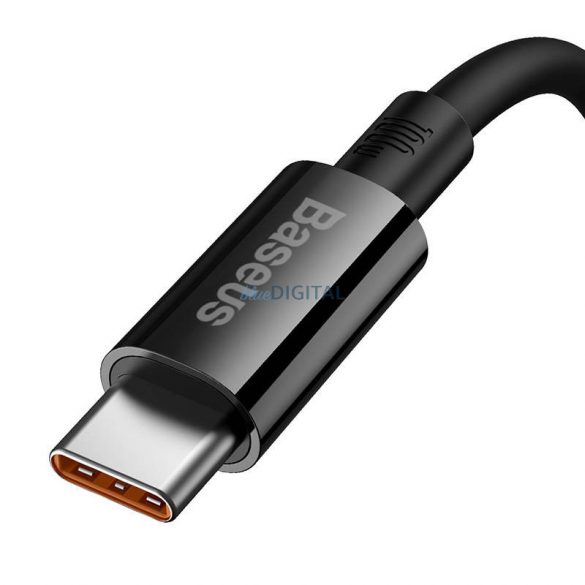 Cablu USB la USB-C Baseus Superior 100W 2m (negru)