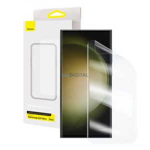 Protector de ecran cu vindecare UV Baseus Film Samsung Galaxy S23 Ultra