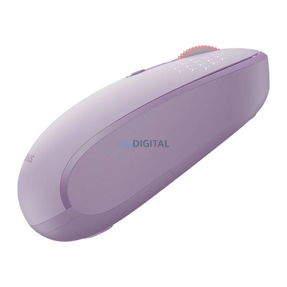 Mouse fără fir Baseus F01B Tri-mode 2.4G BT 5.0 1600 DPI (violet)