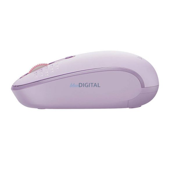 Mouse fără fir Baseus F01B Tri-mode 2.4G BT 5.0 1600 DPI (violet)