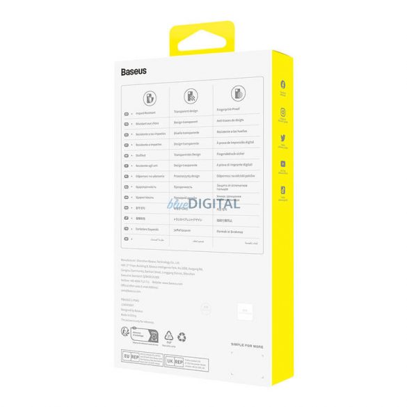 Husă pentru telefon iPhone 13 Baseus OS-Lucent Series (transparentă)