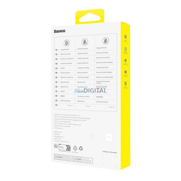 Husă pentru telefon iPhone 14 Pro Max Baseus OS-Lucent Series (transparentă)