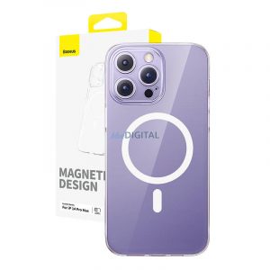 Magnetic Phone Husă pentru iP 14 Pro Max Baseus OS-Lucent Series (Clear)