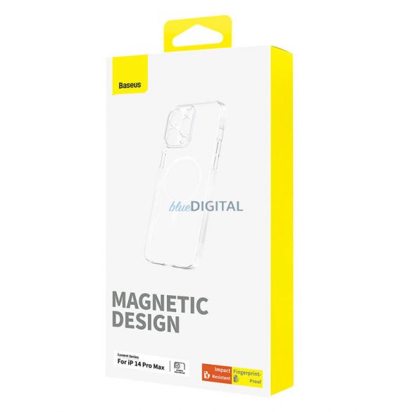 Magnetic Phone Husă pentru iP 14 Pro Max Baseus OS-Lucent Series (Clear)