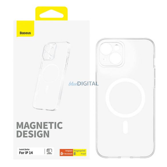 Husă magnetică pentru telefon iPhone 14 Baseus OS-Lucent Series (transparentă)