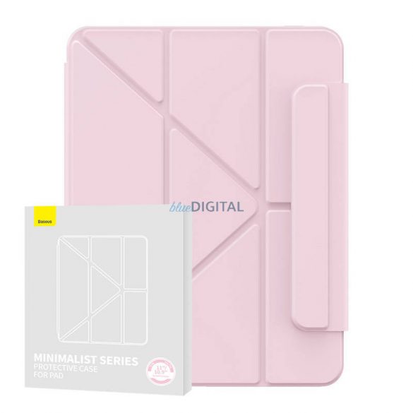 Husă magnetică Baseus Minimalist iPad Pro 11″ (2018/2020/2021/2022), (roz bebeluș)