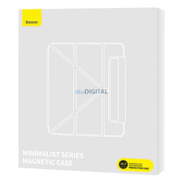 Husă magnetică Baseus Minimalist iPad 10.2″ (2019/2020/2021) (roz bebeluș)