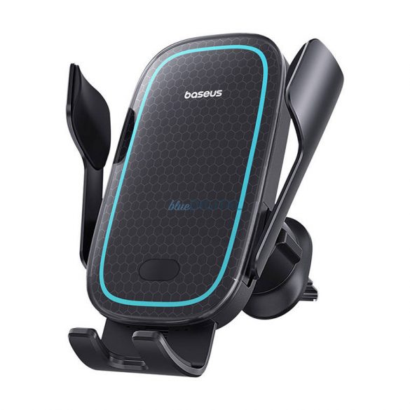 Suport auto pentru încărcător wireless Baseus MilkyWay Pro 15W (negru)