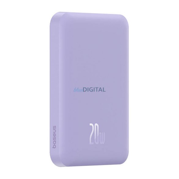 Mini Powerbank magnetic Baseus 5000mAh 20W (violet)