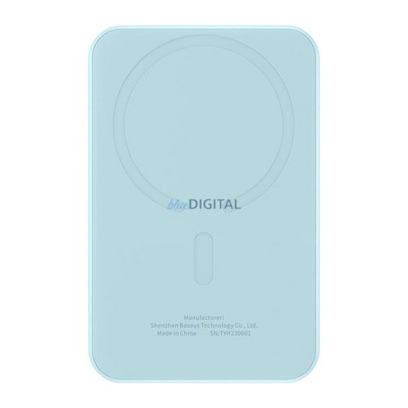 Mini Powerbank magnetic Baseus 5000mAh 20W (albastru)