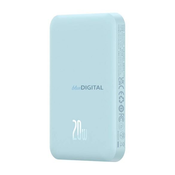 Mini Powerbank magnetic Baseus 5000mAh 20W (albastru)