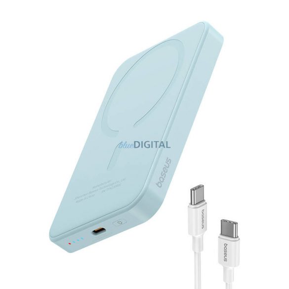 Mini Powerbank magnetic Baseus 5000mAh 20W (albastru)