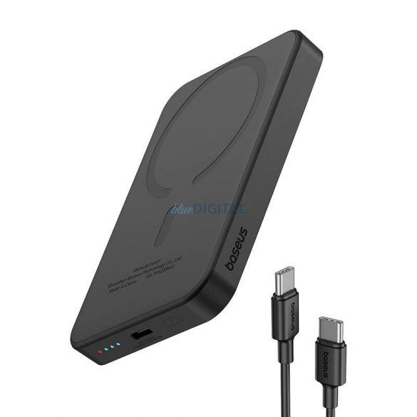 Mini Powerbank magnetic Baseus 5000mAh 20W (negru)