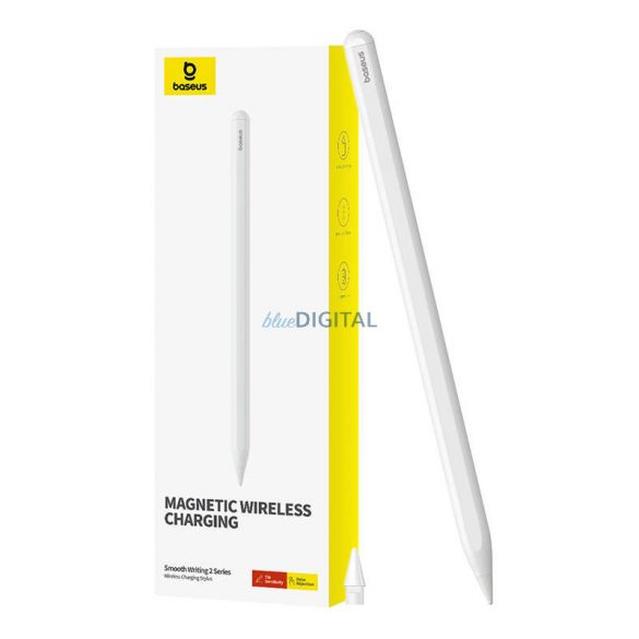 Stylus activ Baseus Smooth Writing Series cu încărcare wireless (alb)