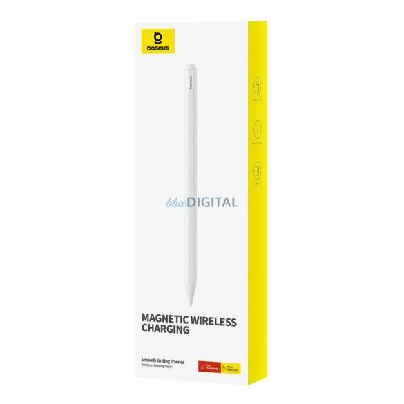 Stylus activ Baseus Smooth Writing Series cu încărcare wireless (alb)