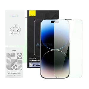 Sticla securizata cu protectie pentru intimitate Baseus Crystal Series Iphone 14 PRO