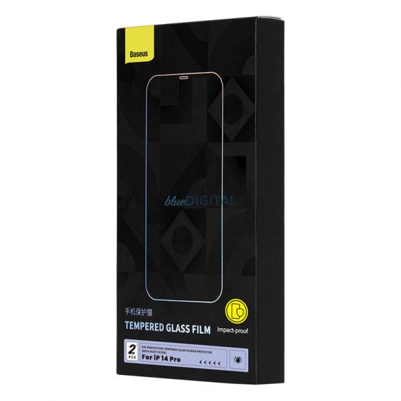 Sticla securizata cu protectie pentru intimitate Baseus Crystal Series Iphone 14 PRO