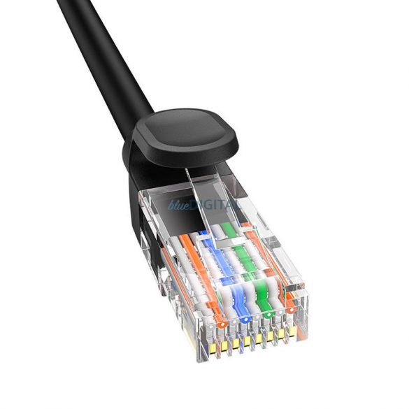 Cablu de rețea Baseus Ethernet CAT5, 10 m (negru)