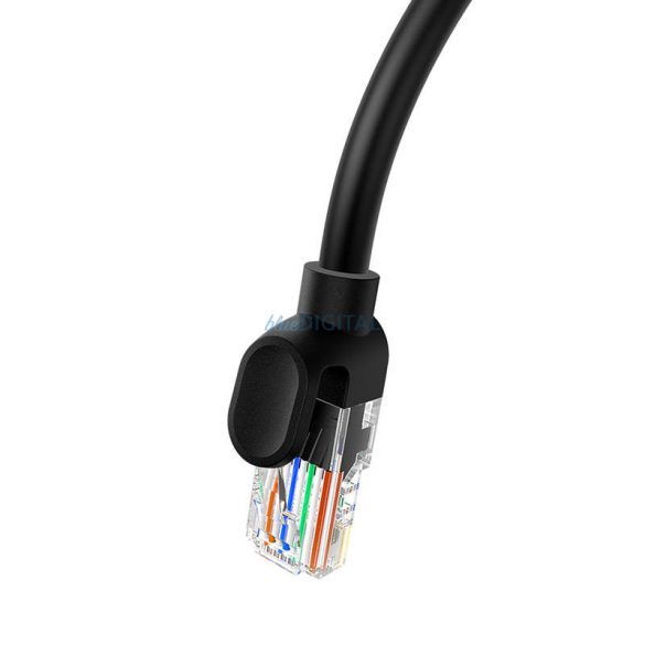 Cablu de rețea Baseus Ethernet CAT5, 10 m (negru)