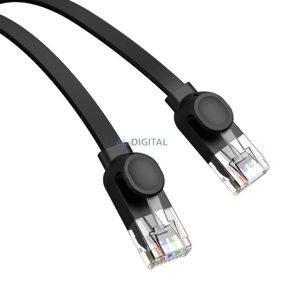 Cablu Baseus Ethernet RJ45, Cat.6, 30m (negru)