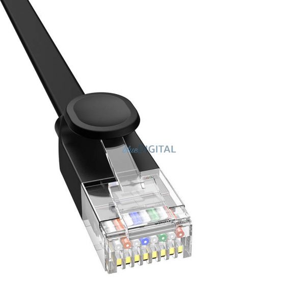 Cablu de rețea Baseus Ethernet CAT6, 20 m (negru)