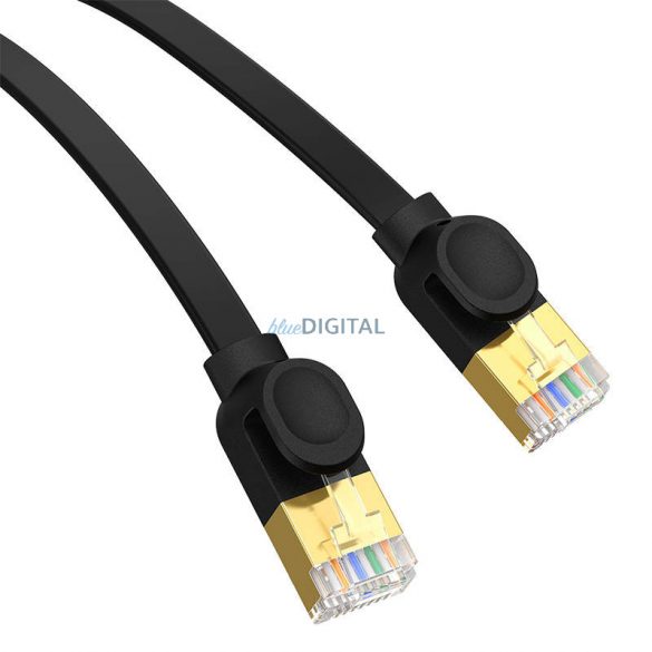 Cablu Ethernet RJ45 Baseus Cat 7 10Gb 5m negru