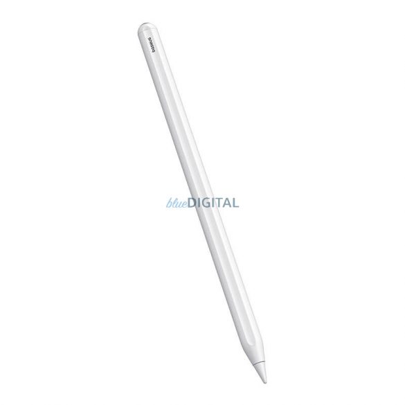 Stylus activ Baseus Smooth Writing 2 cu vârf înlocuibil (alb)