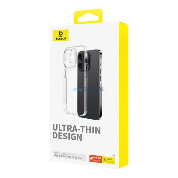 Husă pentru iPhone 15 Pro Baseus OS-Lucent Series (Transparent)