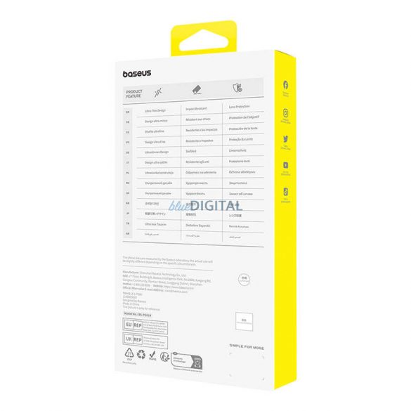 Husă pentru iPhone 15 Baseus OS-Lucent Series (Transparent)