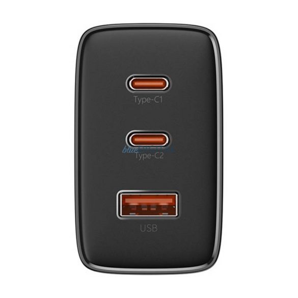 Încărcător de perete Baseus OS-Cube Pro 2xUSB-C + USB, 65W (negru)