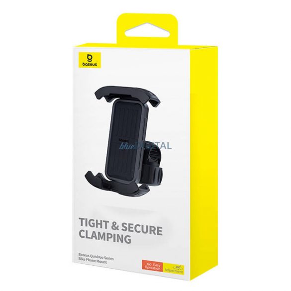 Suport telefon pentru biciclete Baseus QuickGo (negru)