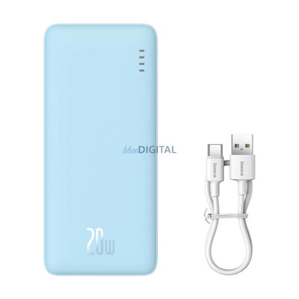 Baseus Airpow powerbank 10000 mAh 20W - albastru