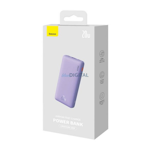 Baseus Airpow powerbank 10000 mAh 20W - violet