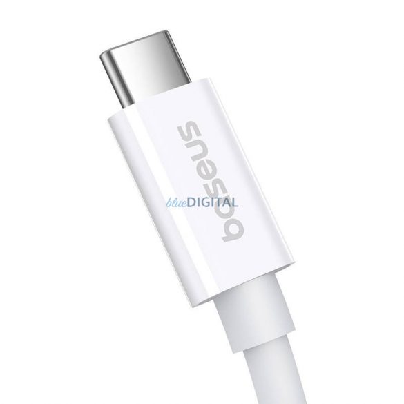 Kabel USB-C la USB-C Baseus Superior USB4, 240 W, 1 m (alb)