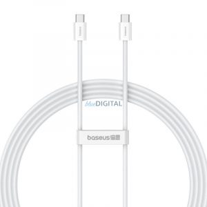 Kabel szybkiego ładą USB-C cu USB-C Baseus Superior 2 100W 2m (alb)