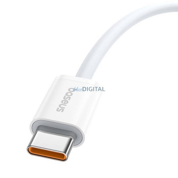 Kabel szybkiego ładą USB-C cu USB-C Baseus Superior 2 100W 2m (alb)