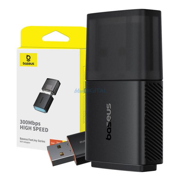 Adaptor WiFi Baseus FastJoy 300Mbps (negru)