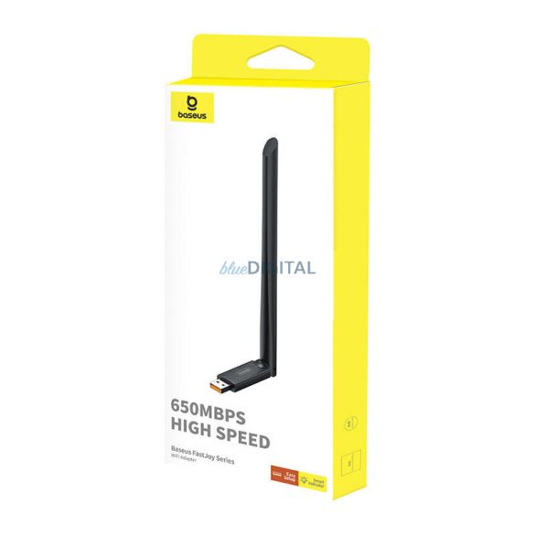 Adaptor WiFi Baseus FastJoy 650Mbps (negru)