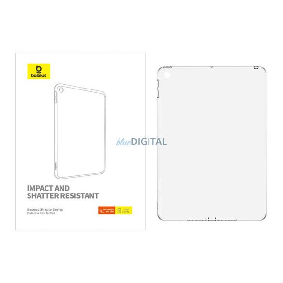 Husă de protecție Baseus Simple Series iPad Pro 10.5" (2017) transparentă