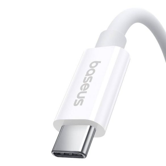 Cablu de încărcare rapidă Baseus Superior 2 USB-C la USB-C 240 W, 1,8 m (alb)