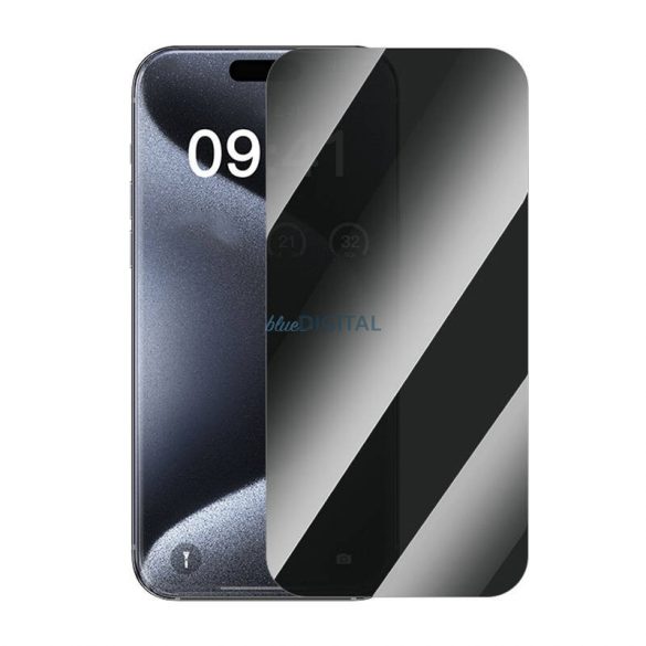 Baseus Tempered Sticlă temperată pentru iPhone 15 Pro - 1 buc