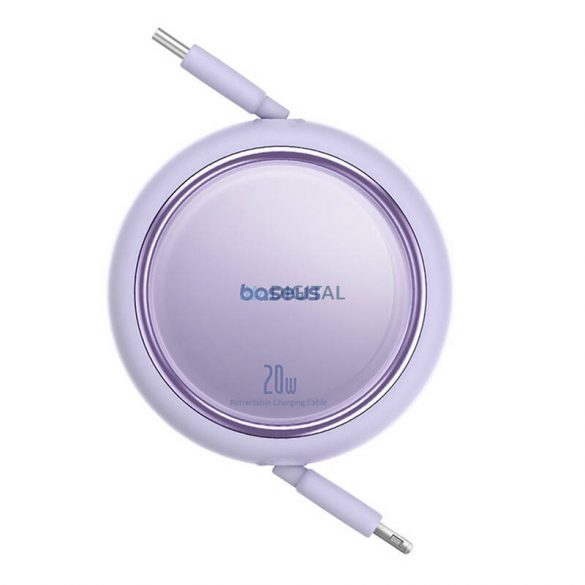 Baseus Free2Pull Type-C - Lightning cablu 20W 1m - violet