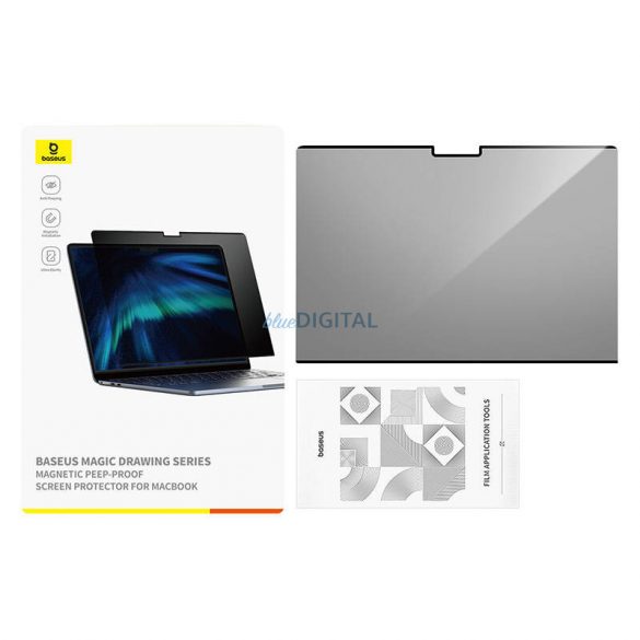 Baseus Magic Drawing sticlă temperată pentru MacBook Air 13.6" (2022/2024)