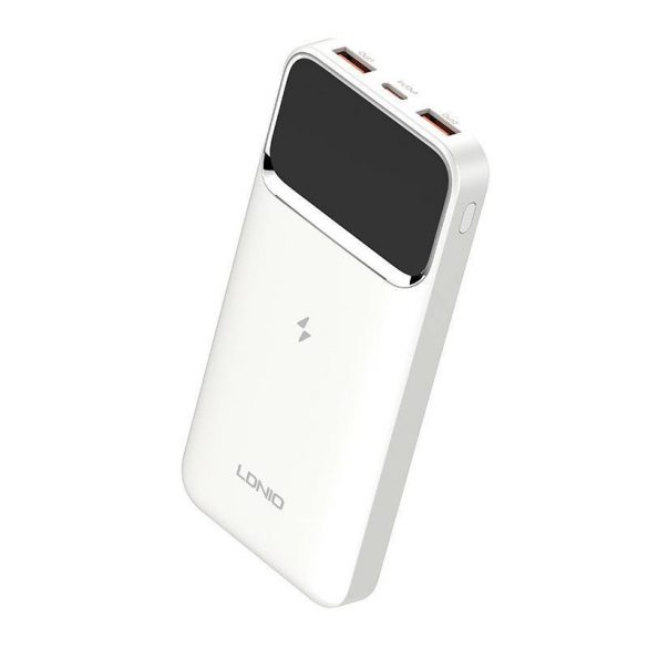 Powerbank LDNIO PQ11, 15W, 10000mah (alb)